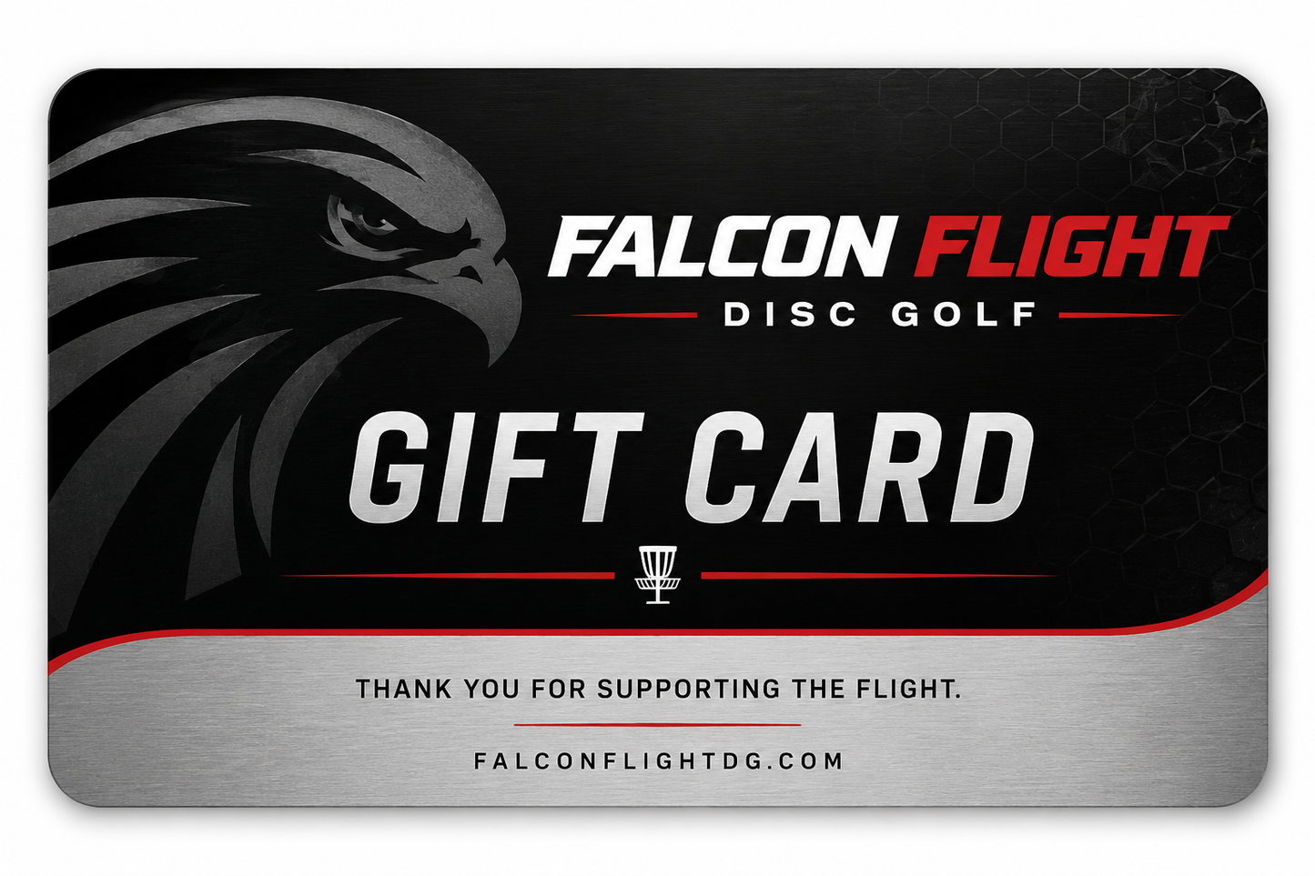 Falcon Flight Disc Golf Gift Card