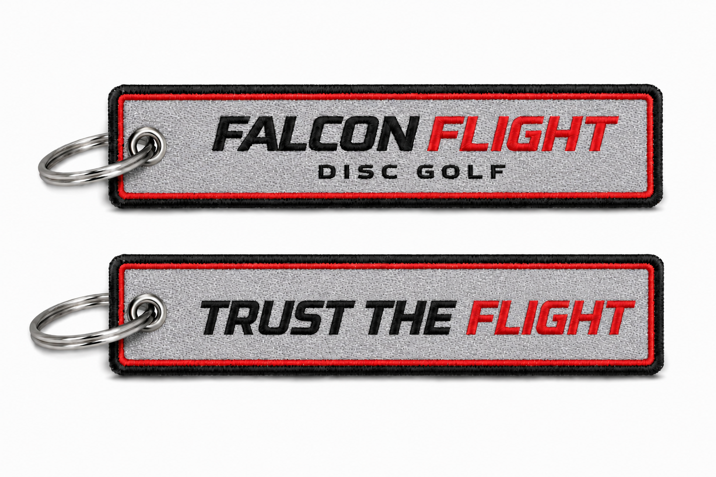 Embroidered Bag - Flight Tag