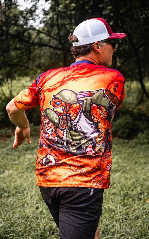 Part_Fish_Part_Crayon Edition - Disc Golf Jersey